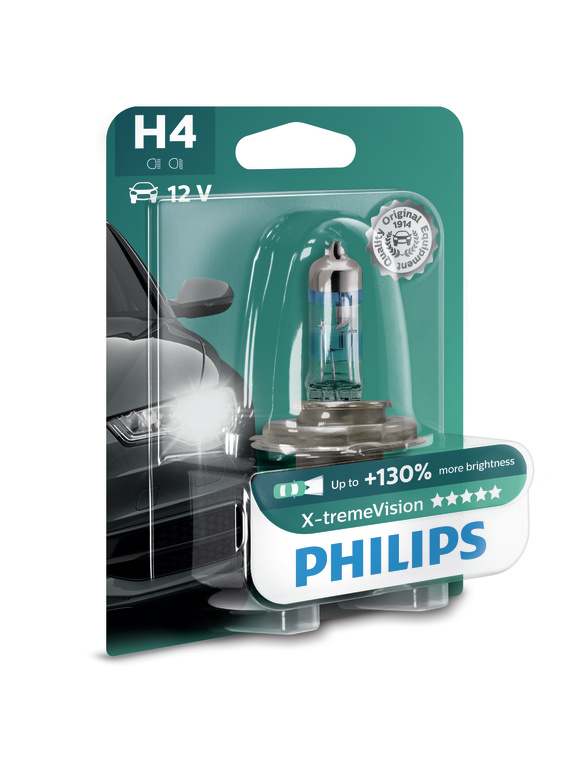 Żarówka samochodowa Philips H4 X-tremeVision