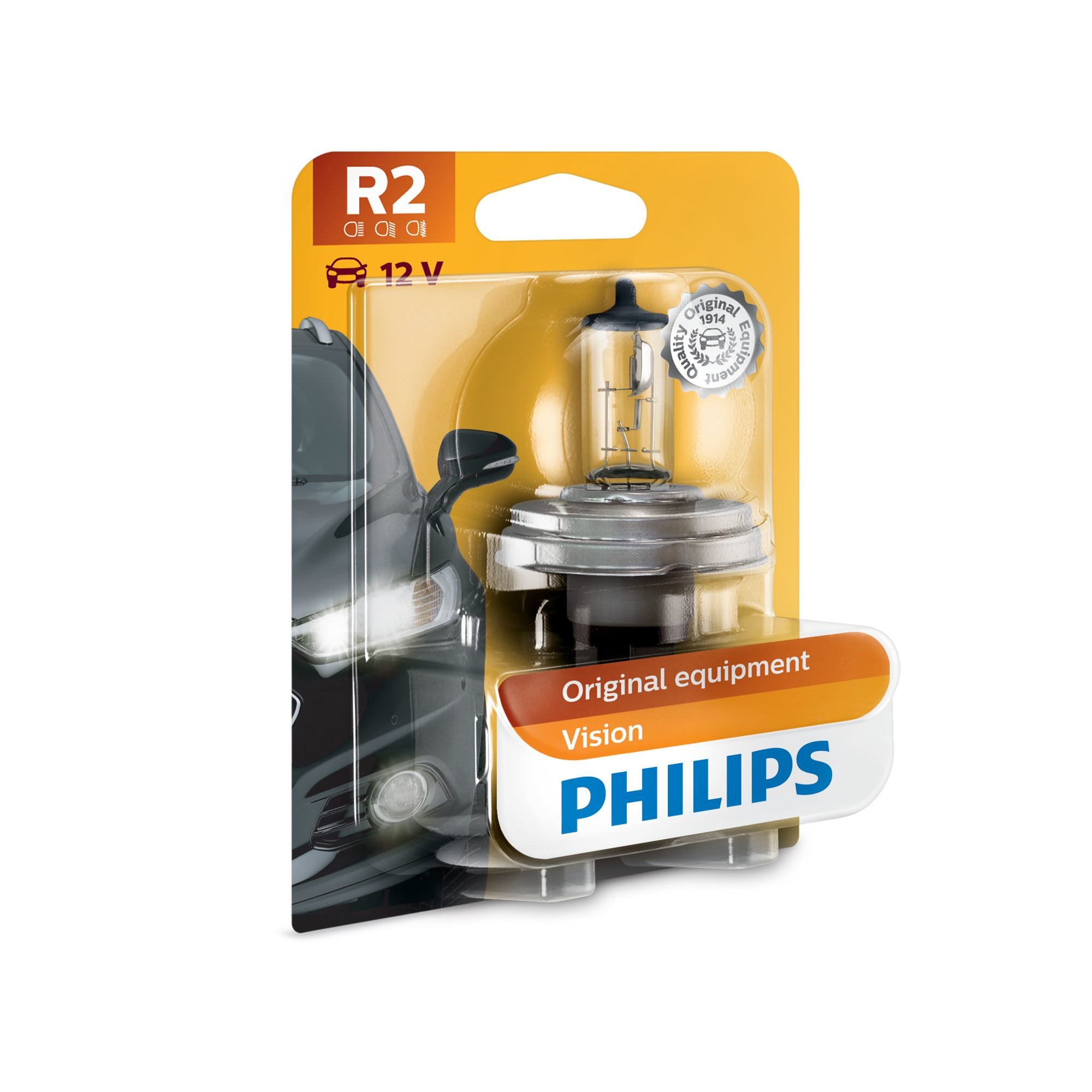 Żarówka samochodowa Philips R2 Vision