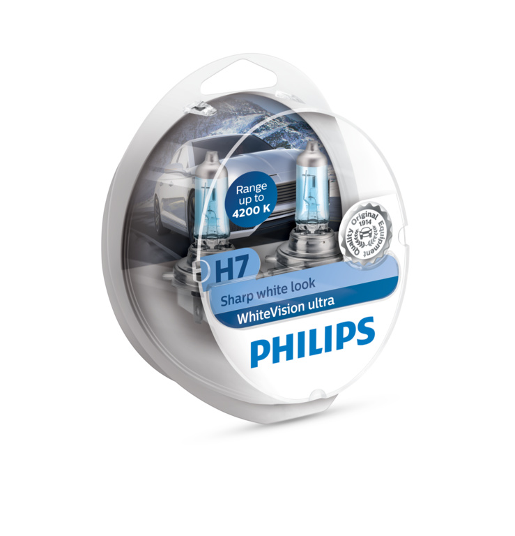 Żarówka samochodowa Philips H7 WhiteVision ultra