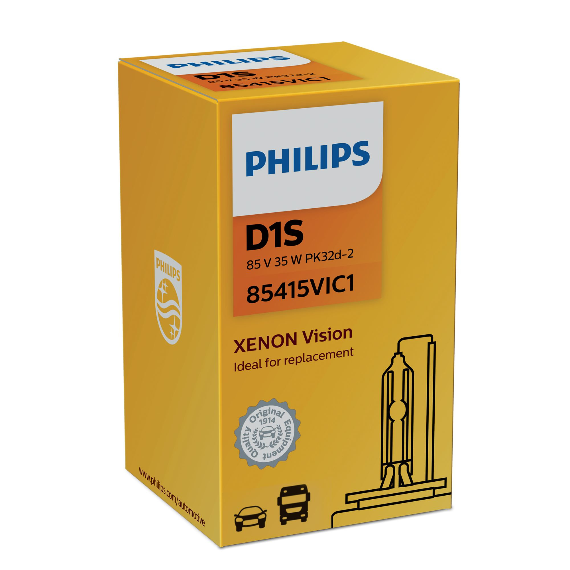 Lampa ksenonowa Philips D1S Vision