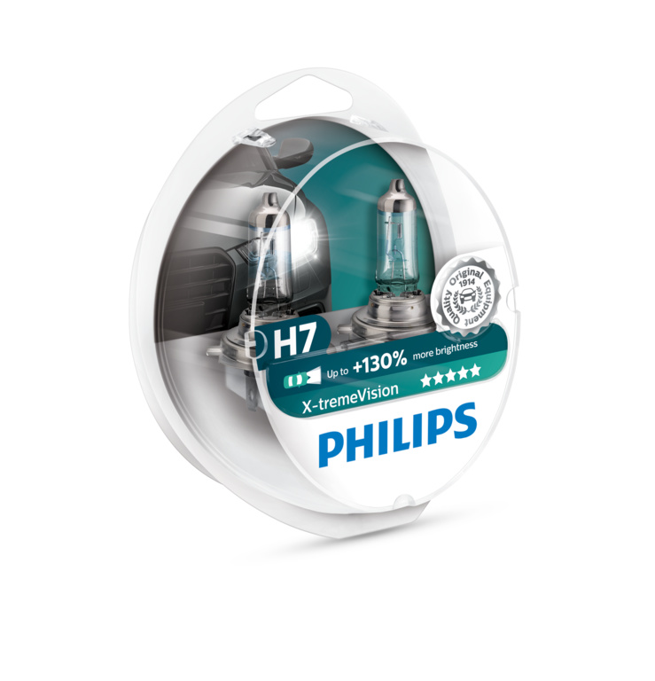 Żarówka samochodowa Philips H7 X-tremeVision 150%