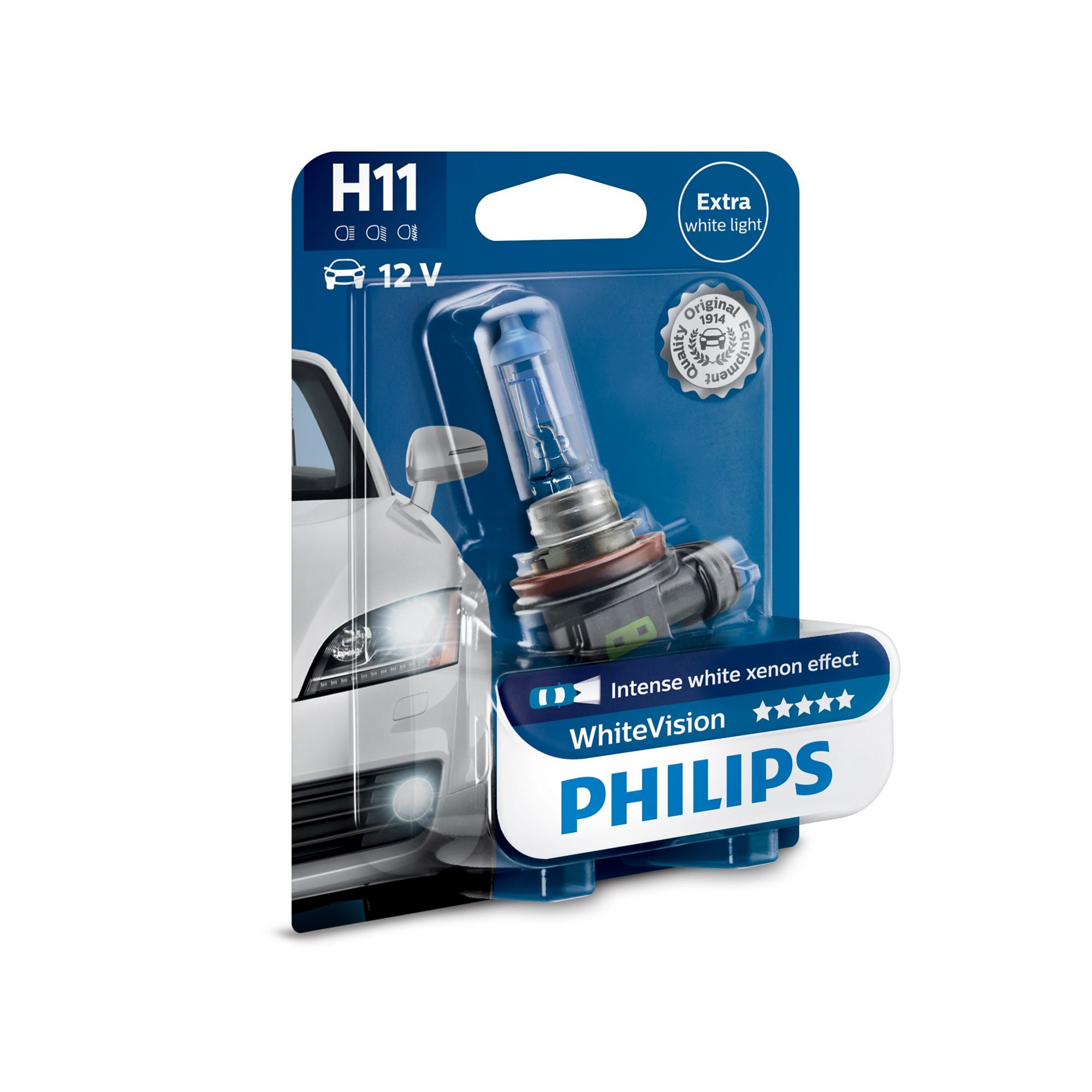 Żarówka samochodowa Philips H11 WhiteVision