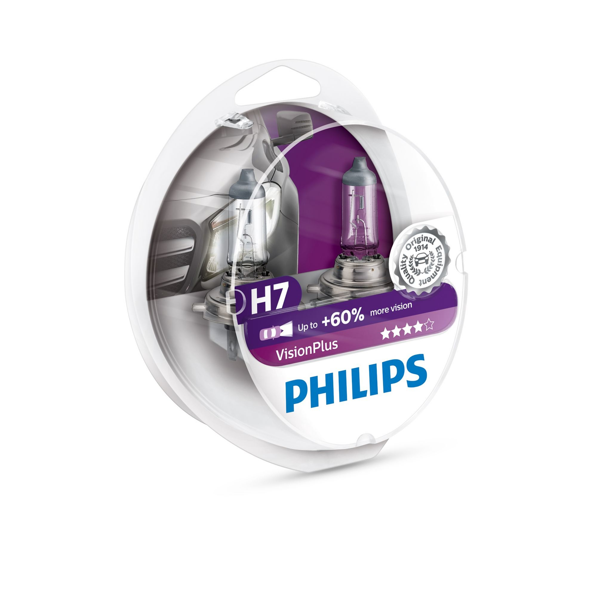 Żarówka samochodowa Philips H7 VisionPlus