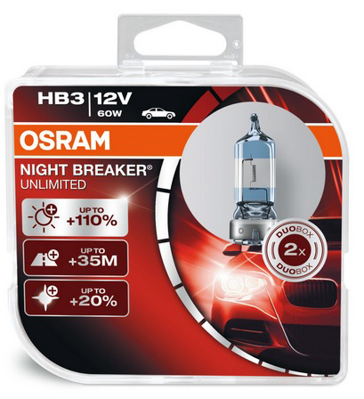 OSRAM  HB3 12V 60W 110% NBU KPL