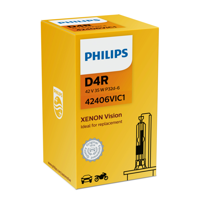 Lampa ksenonowa Philips D4R Vision