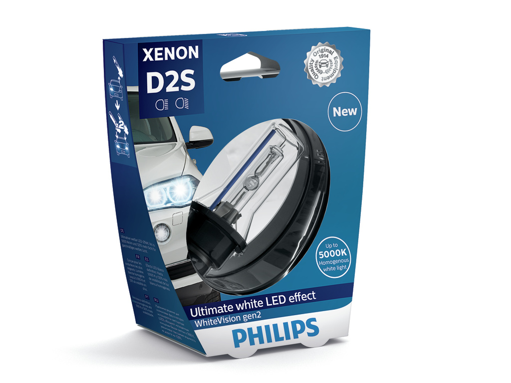 Lampa ksenonowa Philips D2S WhiteVision