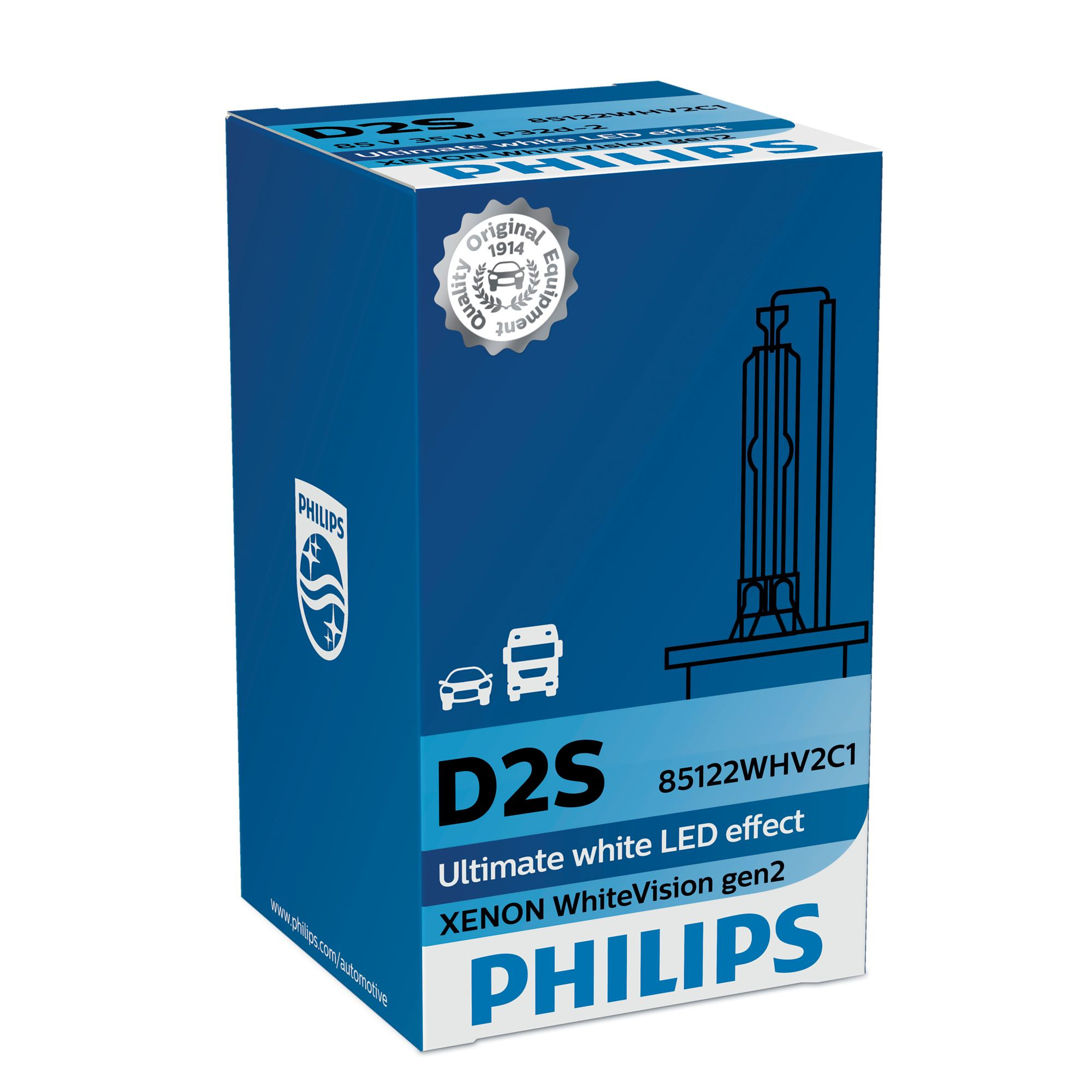 Lampa ksenonowa Philips D2S WhiteVision