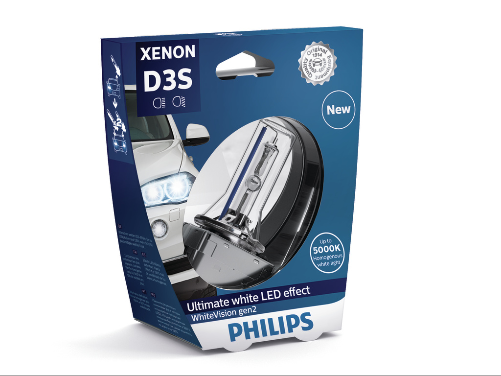Lampa ksenonowa Philips D3S WhiteVision
